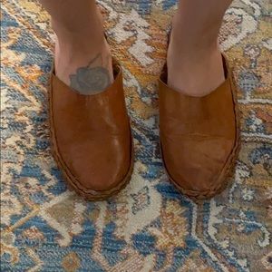 Mohinders leather mule or slide handmade size 6